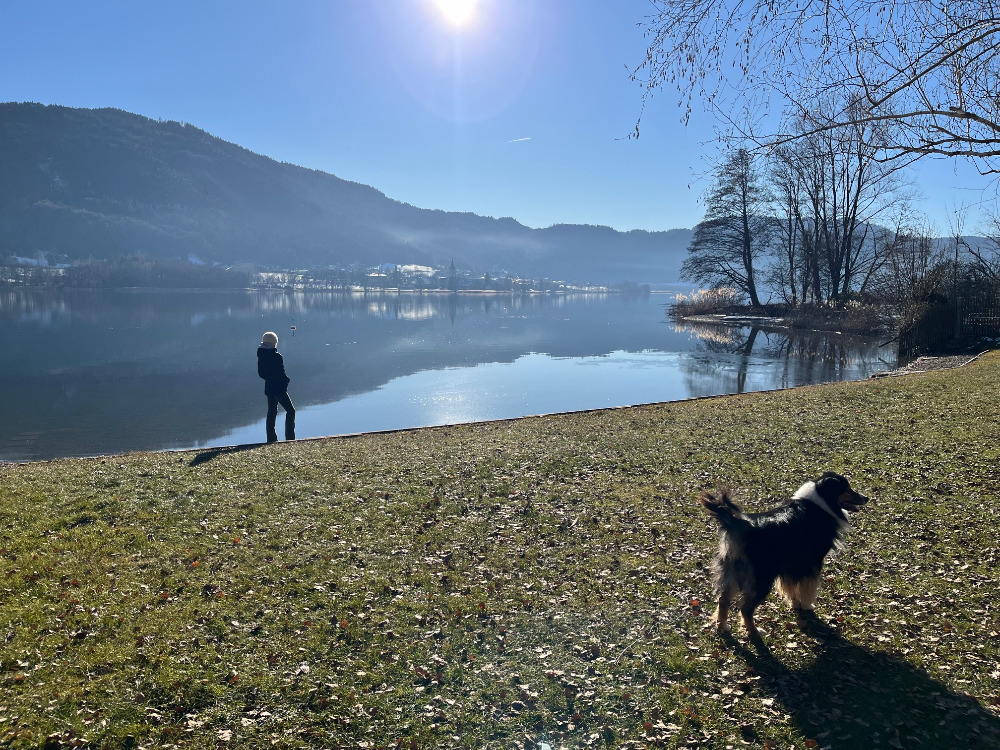 Ossiacher See im Winter
